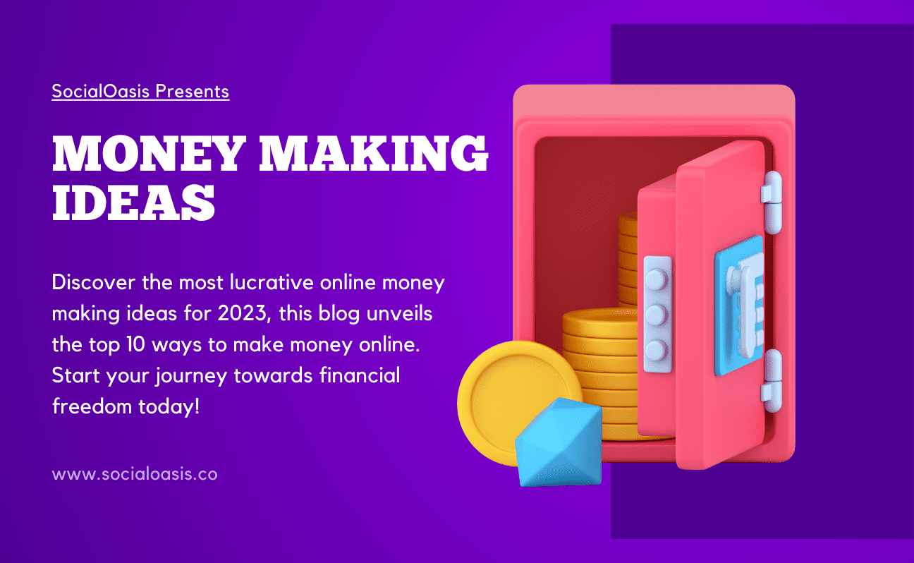 Top 10 Online Money-Making Ideas for 2023 Header